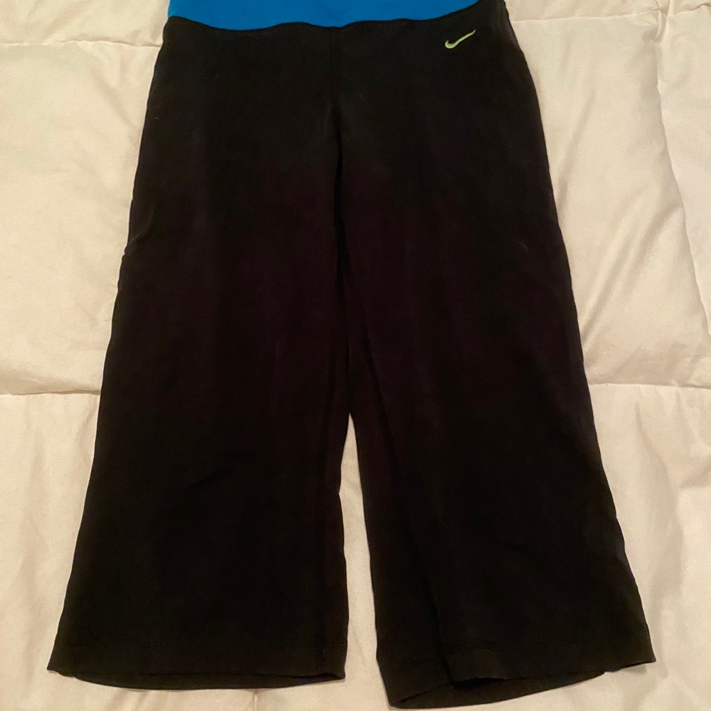 Nike flare bottom workout pants